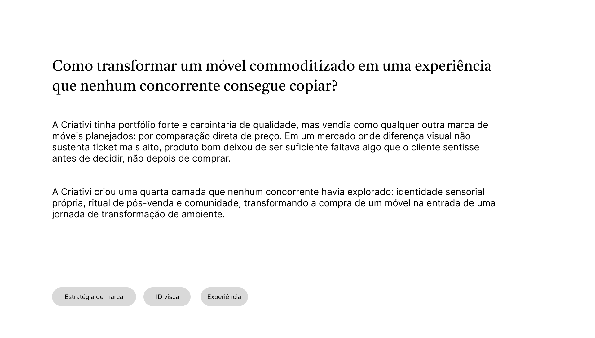 Criativi Concept