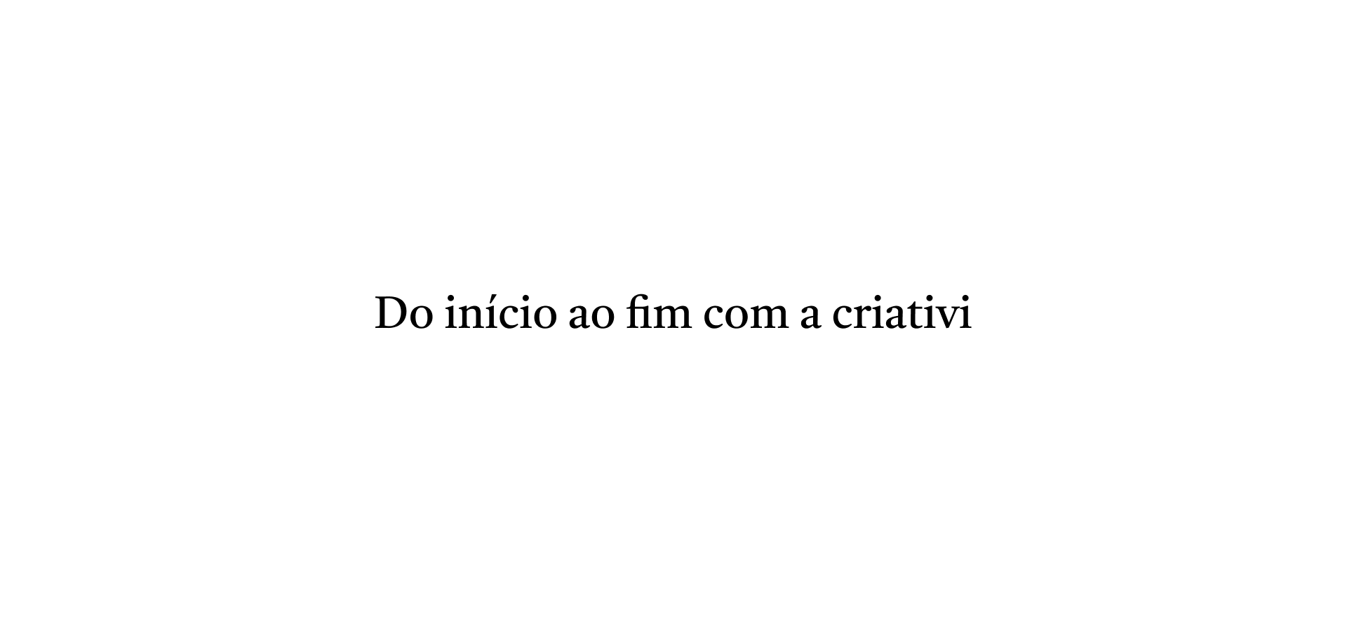 Criativi Concept